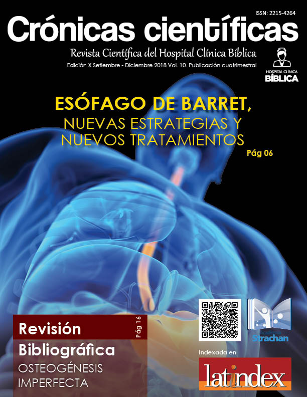 Edición X Setiembre - Diciembre 2018 - Revista Crónicas Científicas