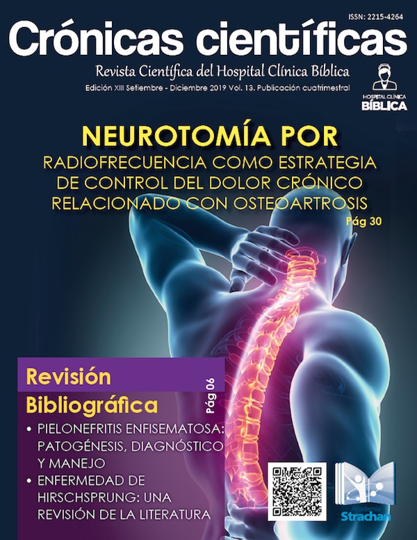 Edición XIII Setiembre - Diciembre 2019 - Revista Crónicas Científicas