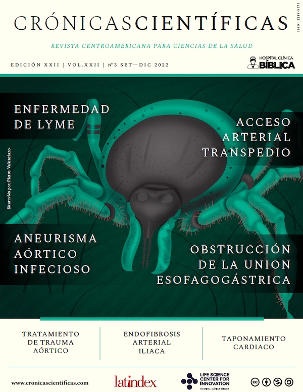 Edición XXII Setiembre - Diciembre 2022 - Revista Crónicas Científicas
