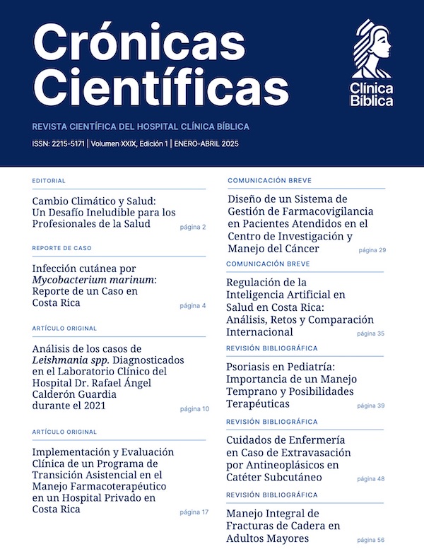 Edición XXIX Enero - Abril 2025 - Revista Crónicas Científicas
