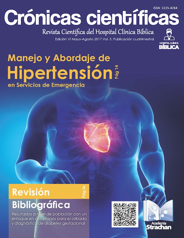 Edición VI Mayo - Agosto 2017 - Revista Crónicas Científicas